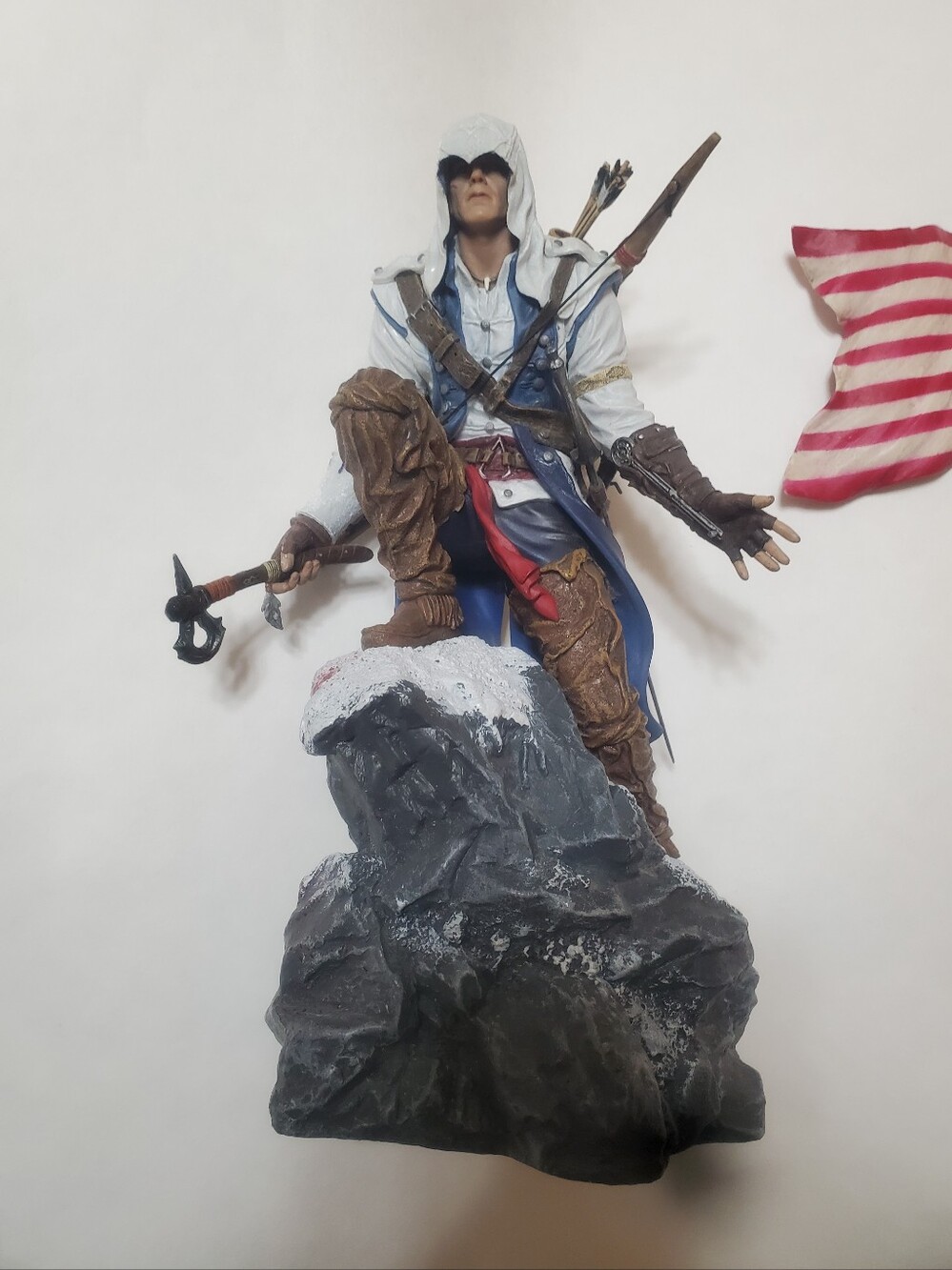 Assassins Creed 3 III Connor Kenway Limited Collectors Edition with Flag 2012